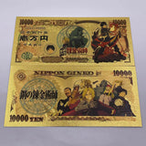 8 Designs Fullmetal Alchemist Gold Banknotes for Selection