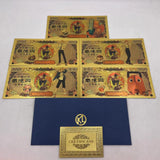 14 Designs Chainsaw Man Gold Banknotes for Selection