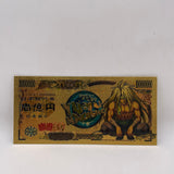 5 Designs YuYu Hakusho Gold Banknotes and Coins for Selection