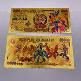 9 Designs Yu-Gi-Oh! Gold Banknotes and Coins for Selection