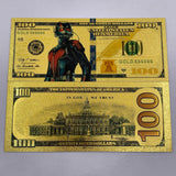 58 Designs MARVEL HEROS Gold Banknotes and coins for Selection