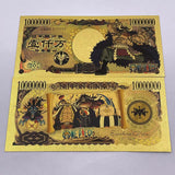 75 Designs ONE PIECE  Gold Banknotes and coins for Selection