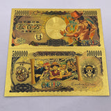 75 Designs ONE PIECE  Gold Banknotes and coins for Selection