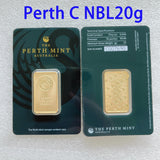 Various Types PAMP Non-magnetic 1oz/2.5g/5g/10g/20g/50g/100g Sealed Packing Copper Gold Bar 24k Gold Plated Bullion Ingot Bar Unique Serial No.