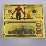 58 Designs MARVEL HEROS Gold Banknotes and coins for Selection