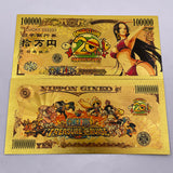 75 Designs ONE PIECE  Gold Banknotes and coins for Selection