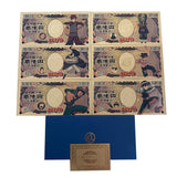 36 Designs NARUTO Gold Banknotes and coins for Selection