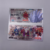 36 Designs NARUTO Gold Banknotes and coins for Selection