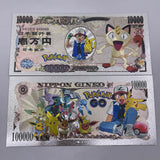 91 Designs Pocket Monster Gold Banknotes and coins for Selection