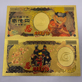 36 Designs NARUTO Gold Banknotes and coins for Selection