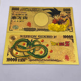 48 Designs Dragon Ball Z Gold Banknotes and coins for Selection