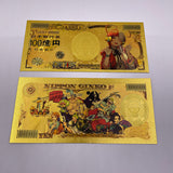 75 Designs ONE PIECE  Gold Banknotes and coins for Selection