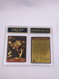 Donald Trump 7 Types Trump Victory Card 45th President Trump Fight Card Gold Plated Card With Protective Case Trump 2024 For Collection