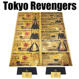 11 Designs Tokyo Avengers Gold Banknotes for Selection