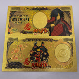 36 Designs NARUTO Gold Banknotes and coins for Selection