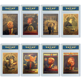 Donald Trump 8 Types Trump Victory Card The 45th President Trump Make America Great Card Gold Plated Card With Case For Collection