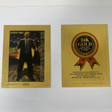 Donald Trump 11 Types Trump Large Trading Cards The President Trump Series 2024 24K Gold Plated Card For Collection