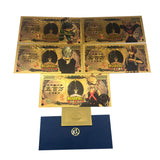 11 Designs My Hero Academia Gold Banknotes for Selection