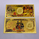 36 Designs NARUTO Gold Banknotes and coins for Selection