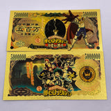 11 Designs My Hero Academia Gold Banknotes for Selection