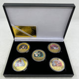 5 Designs YuYu Hakusho Gold Banknotes and Coins for Selection