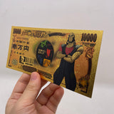 6 Designs Cowboy Bebop Gold Banknotes and Coins for Selection