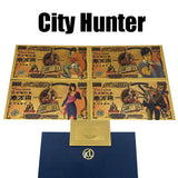 4 Designs City Hunter Gold Banknotes for Selection