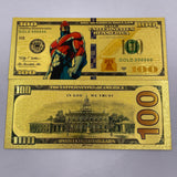 58 Designs MARVEL HEROS Gold Banknotes and coins for Selection