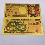 48 Designs Dragon Ball Z Gold Banknotes and coins for Selection