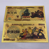 8 Designs Fullmetal Alchemist Gold Banknotes for Selection