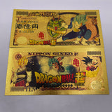 48 Designs Dragon Ball Z Gold Banknotes and coins for Selection