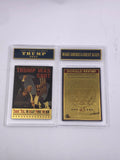 Donald Trump 7 Types Trump Victory Card 45th President Trump Fight Card Gold Plated Card With Protective Case Trump 2024 For Collection