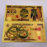 48 Designs Dragon Ball Z Gold Banknotes and coins for Selection