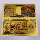 75 Designs ONE PIECE  Gold Banknotes and coins for Selection