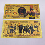 25 Designs Jujutsu Kaisen Gold Banknotes and coins for Selection