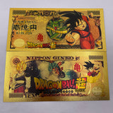 48 Designs Dragon Ball Z Gold Banknotes and coins for Selection