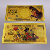 75 Designs ONE PIECE  Gold Banknotes and coins for Selection