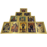 Donald Trump 11 Types Trump Large Trading Cards The President Trump Series 2024 24K Gold Plated Card For Collection