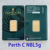 Various Types PAMP Non-magnetic 1oz/2.5g/5g/10g/20g/50g/100g Sealed Packing Copper Gold Bar 24k Gold Plated Bullion Ingot Bar Unique Serial No.