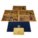 21 Designs Demon Slayer Gold Banknotes and coins for Selection