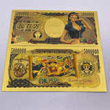 75 Designs ONE PIECE  Gold Banknotes and coins for Selection