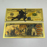 38 Designs Star Wars Gold Banknotes and Coins for Selection