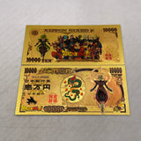 48 Designs Dragon Ball Z Gold Banknotes and coins for Selection