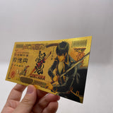 5 Designs GINTAMA Gold Banknotes  for Selection