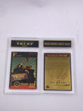 Donald Trump 7 Types Trump Victory Card 45th President Trump Fight Card Gold Plated Card With Protective Case Trump 2024 For Collection