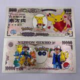 34 Designs Pocket Monster Gold Banknotes and coins for Selection