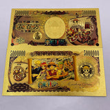 75 Designs ONE PIECE  Gold Banknotes and coins for Selection