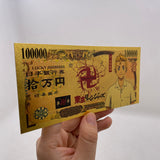 11 Designs Tokyo Avengers Gold Banknotes for Selection