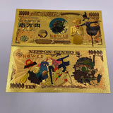 6 Designs Howl's Moving Castle Gold Banknotes for Selection