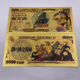 8 Designs FULLMETAL ALCHEMIST Gold Banknotes for Selection